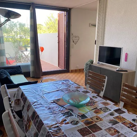 T3 De Plain Pied, 4/5 Pers, Proche Plage, Parking Prive, Animaux Ok - Fr-1-798-17 Lägenhet Leucate